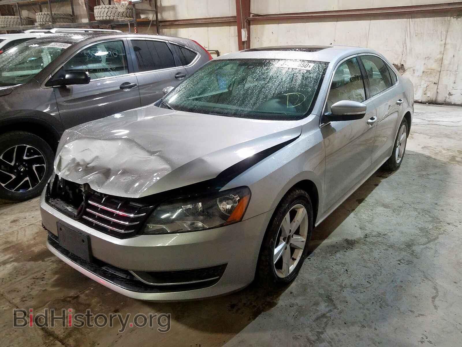 2013 VOLKSWAGEN PASSAT - VIN: 1VWBN7A35DC110989 - Фото 2