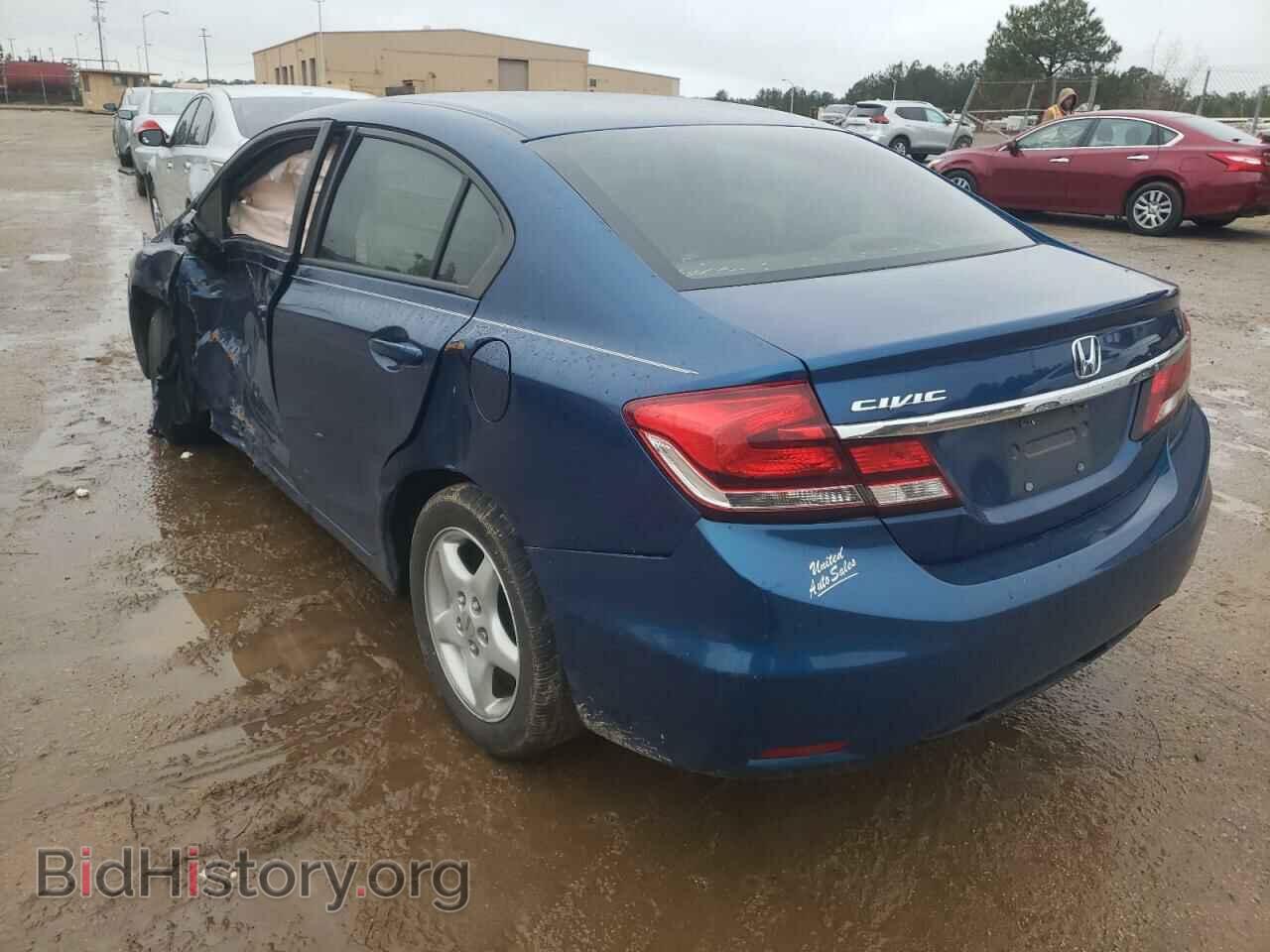 2014 HONDA CIVIC - VIN: 19XFB2F55EE023890 - Фото 3