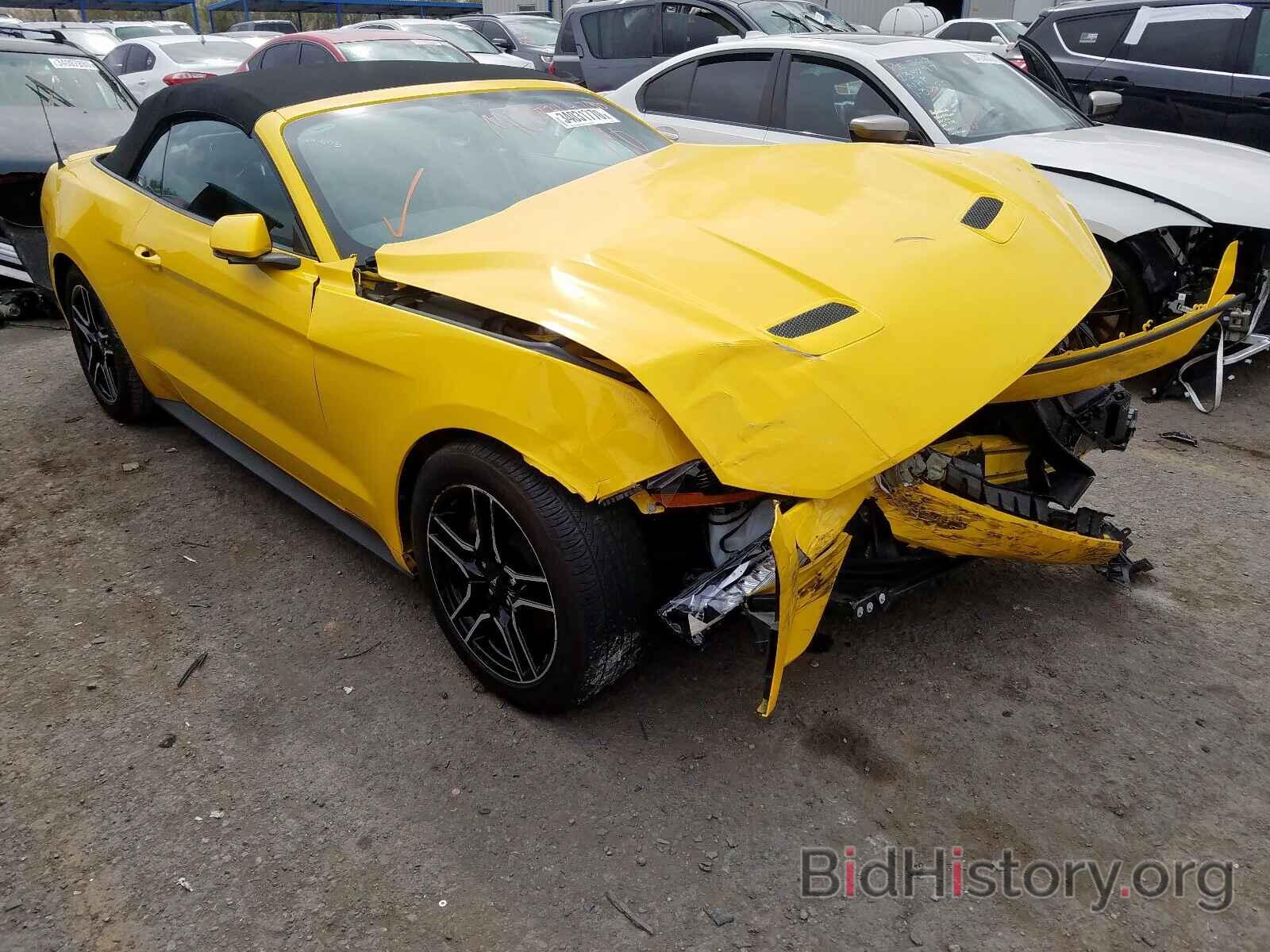 Photo 1FATP8UH3J5155997 - FORD MUSTANG 2018