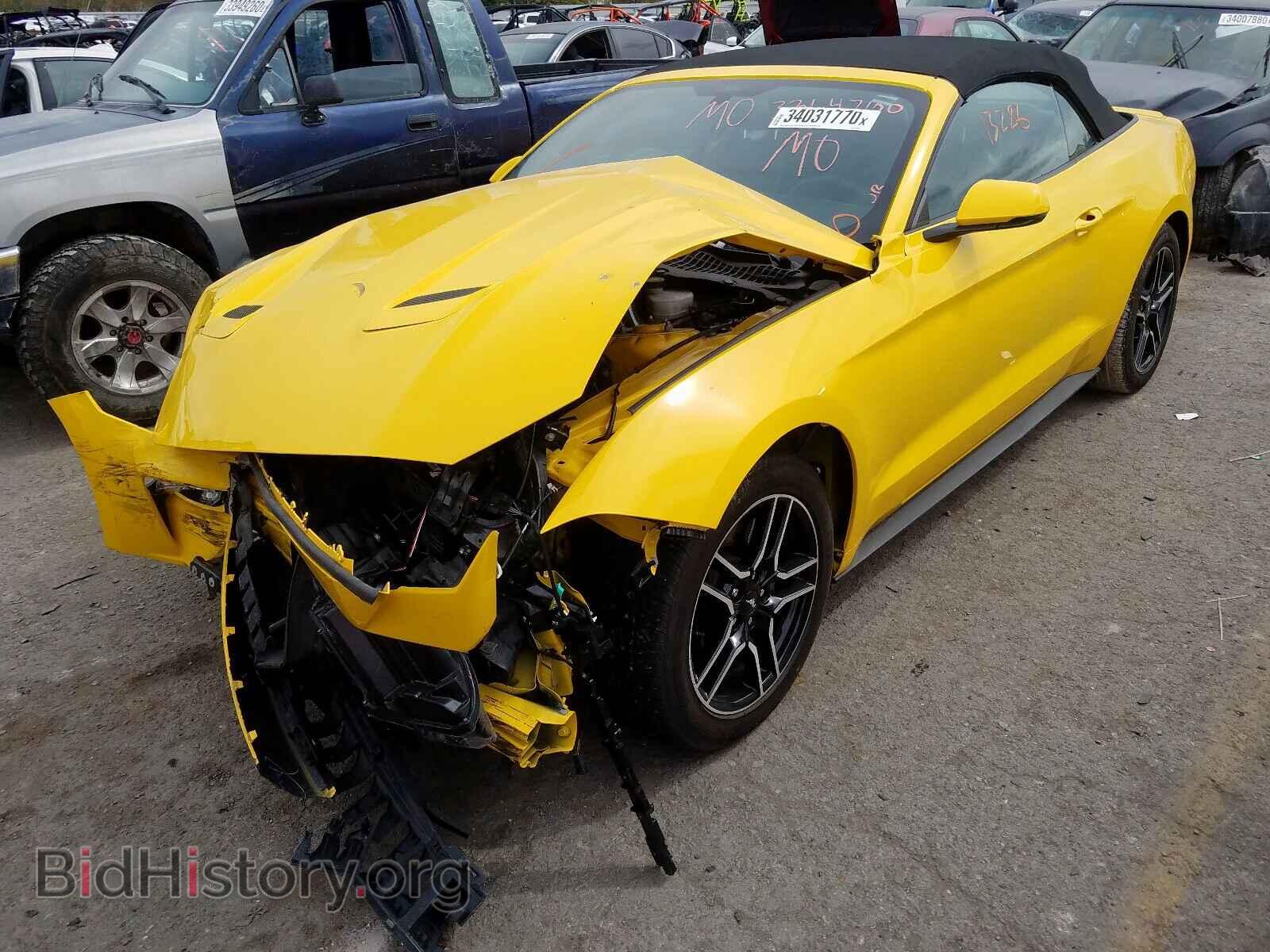 2018 FORD MUSTANG - VIN: 1FATP8UH3J5155997 - Фото 2