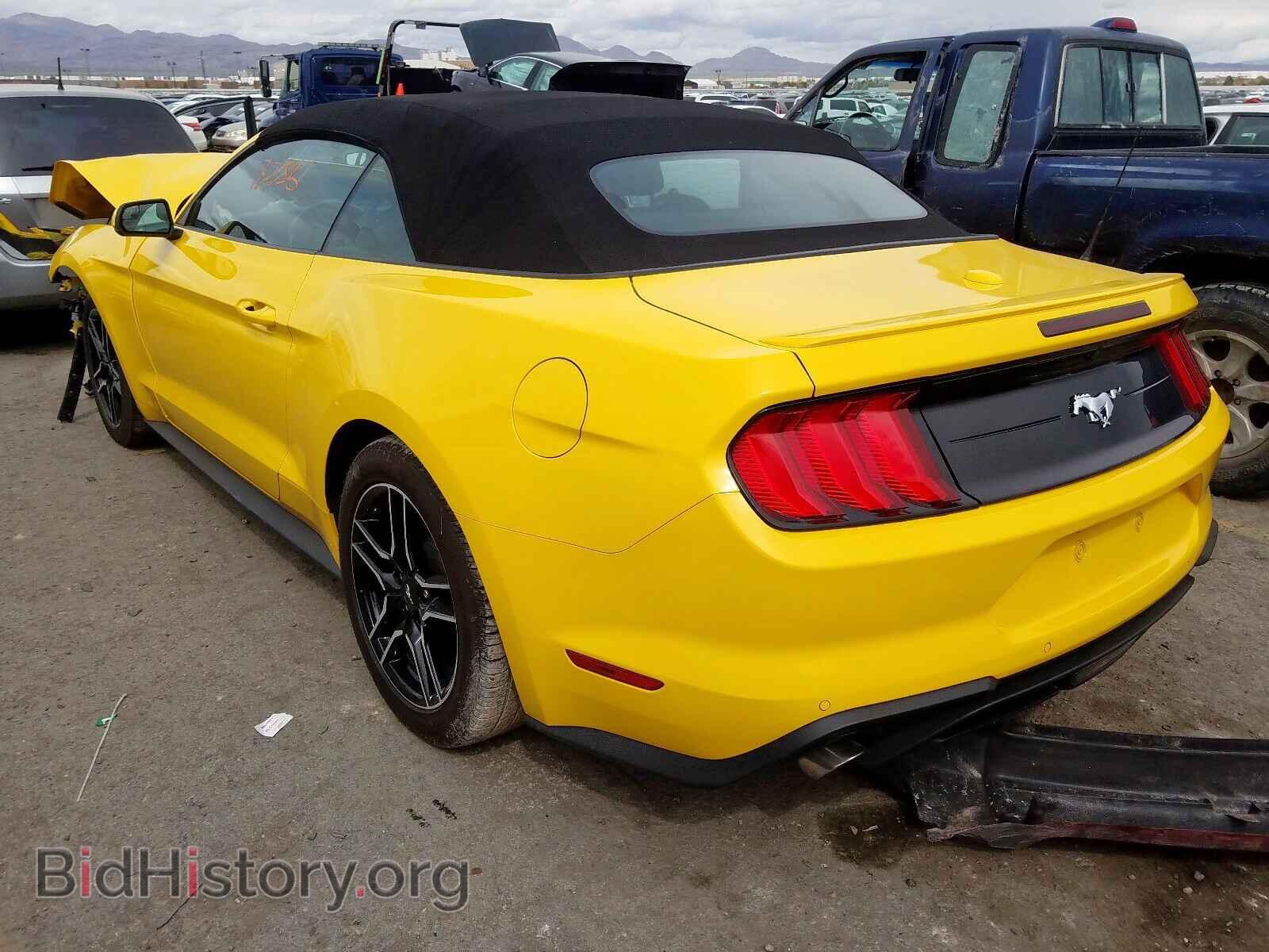 2018 FORD MUSTANG - VIN: 1FATP8UH3J5155997 - Фото 3