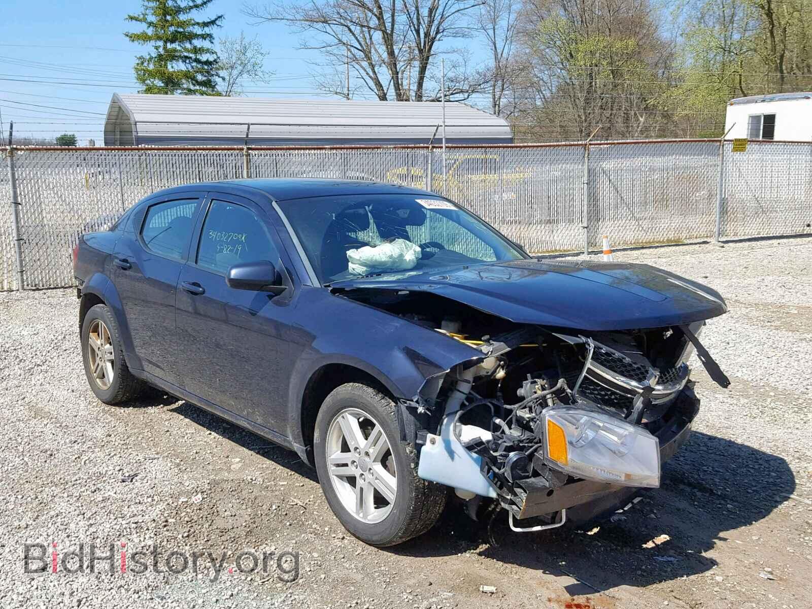 Photo 1C3CDZCB0CN313855 - DODGE AVENGER 2012