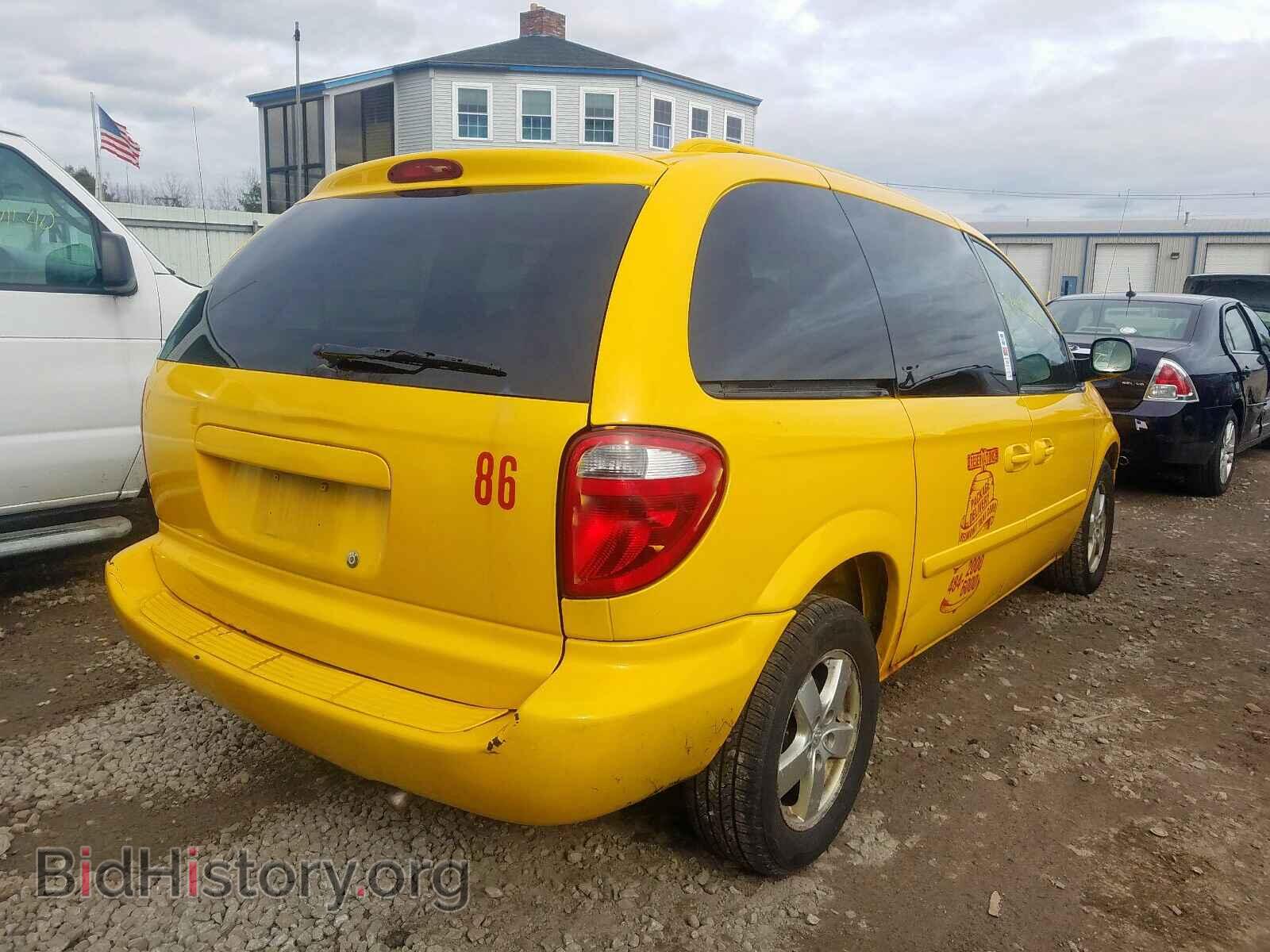 2007 DODGE CARAVAN - VIN: 1D4GP45R87B237135 - Фото 4