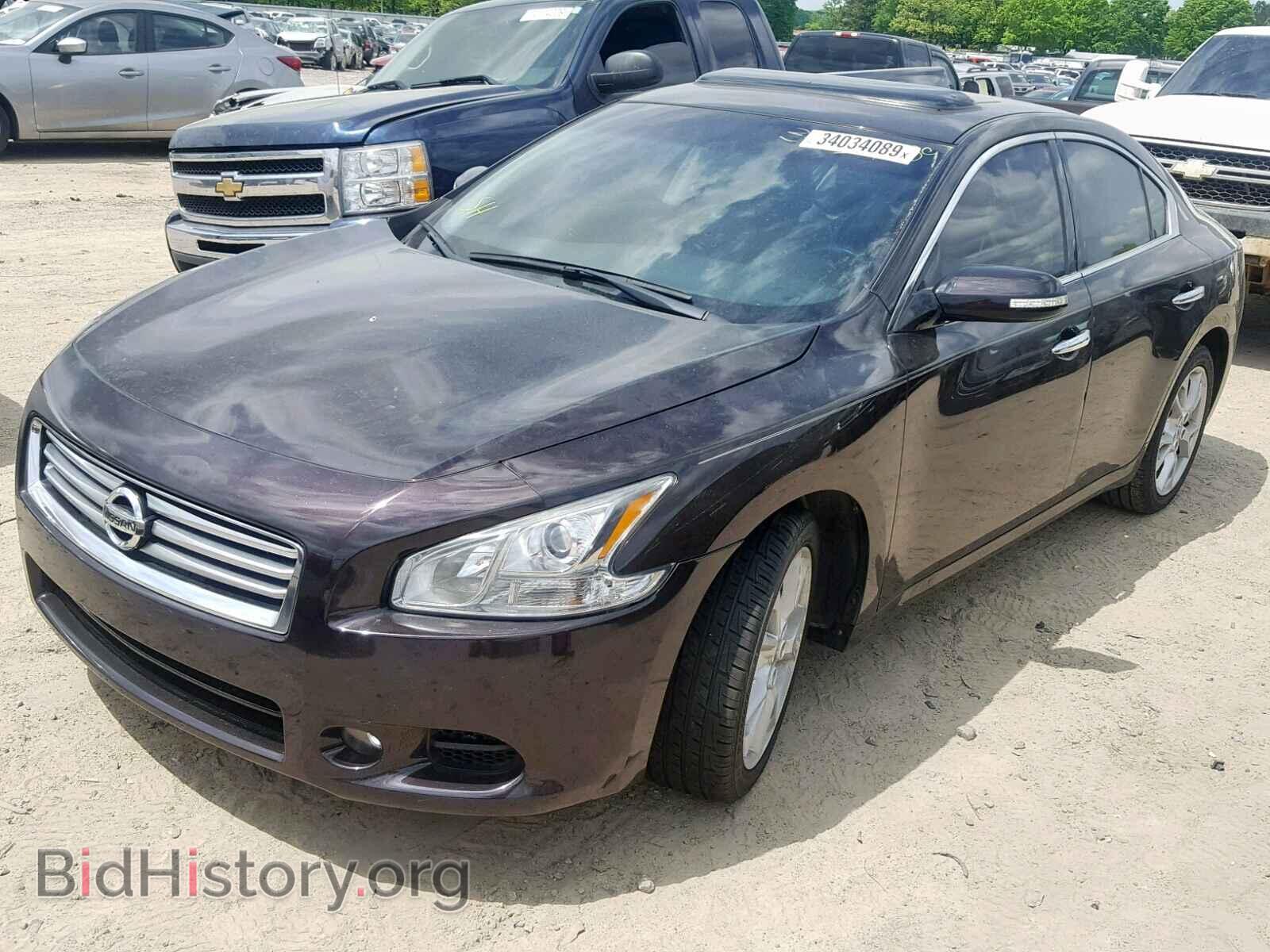 2014 NISSAN MAXIMA S - VIN: 1N4AA5AP3EC496496 - Фото 2