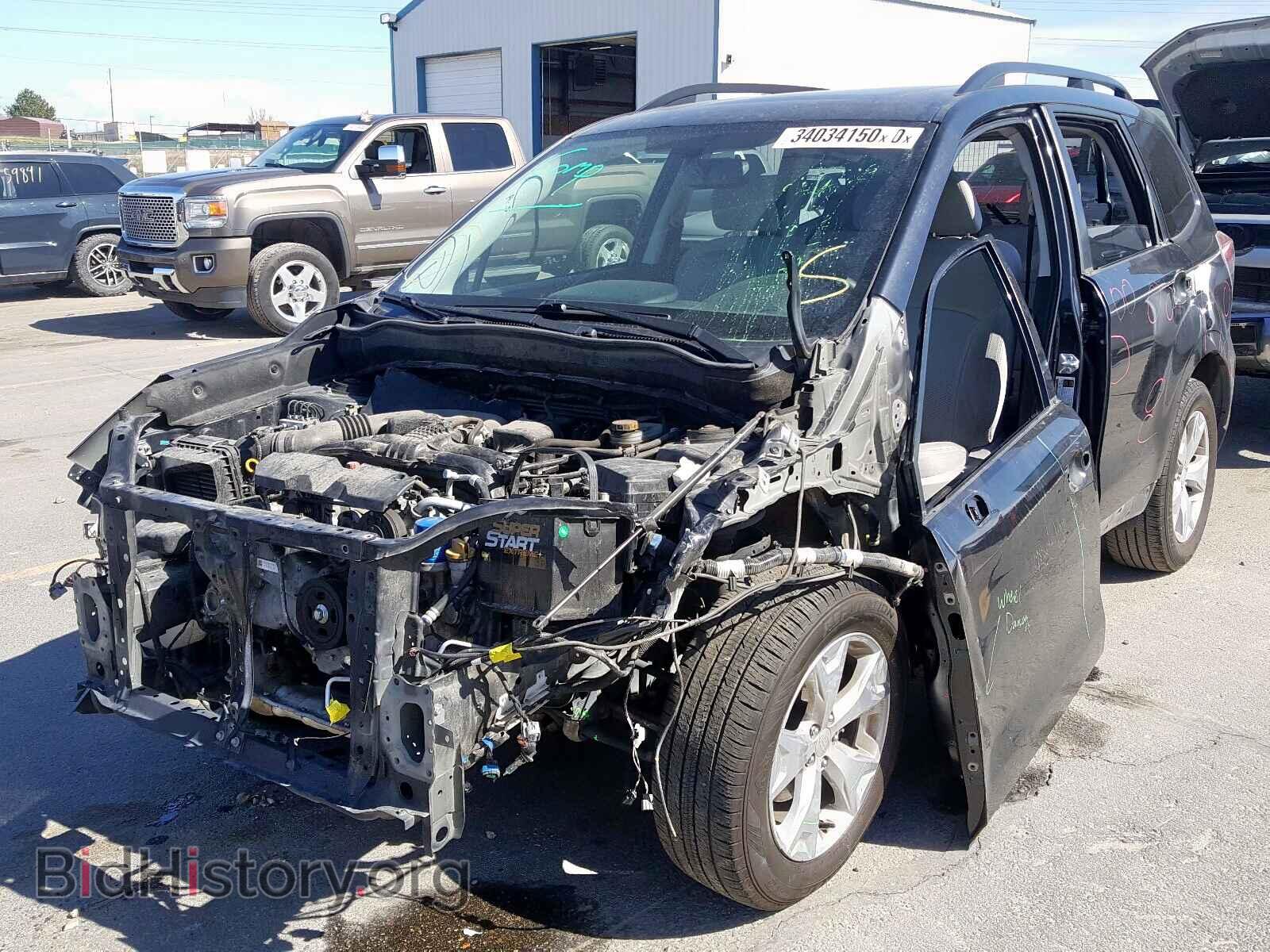 2014 SUBARU FORESTER - VIN: JF2SJAEC8EH498926 - Фото 2