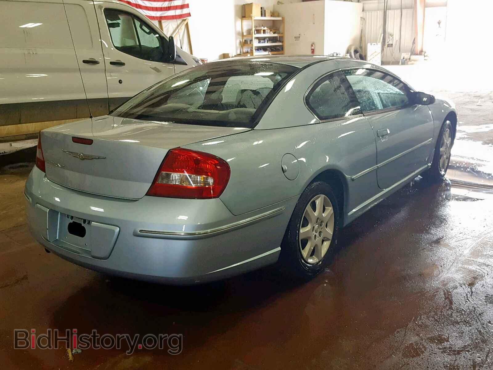 2004 CHRYSLER SEBRING - VIN: 4C3AG42G64E146268 - Фото 4