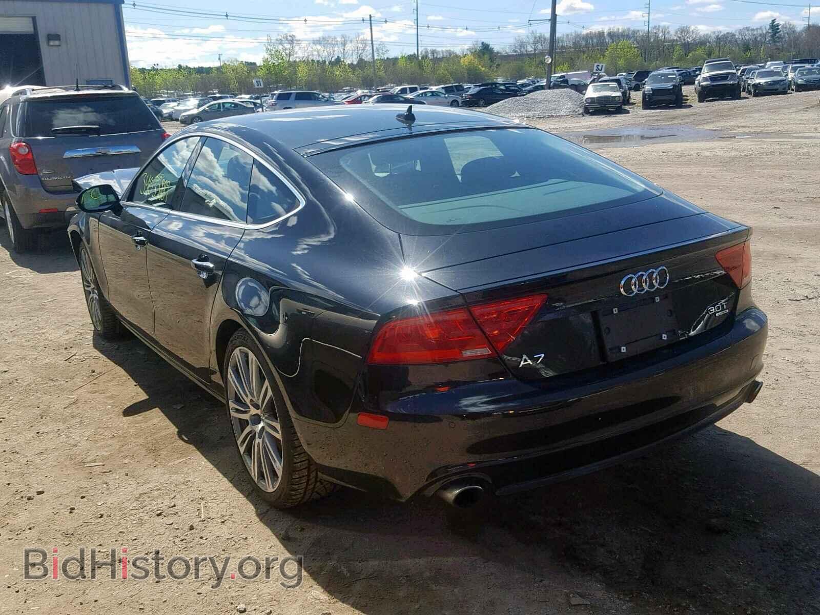 2014 AUDI A7 - VIN: WAUWGAFC3EN155792 - Фото 3