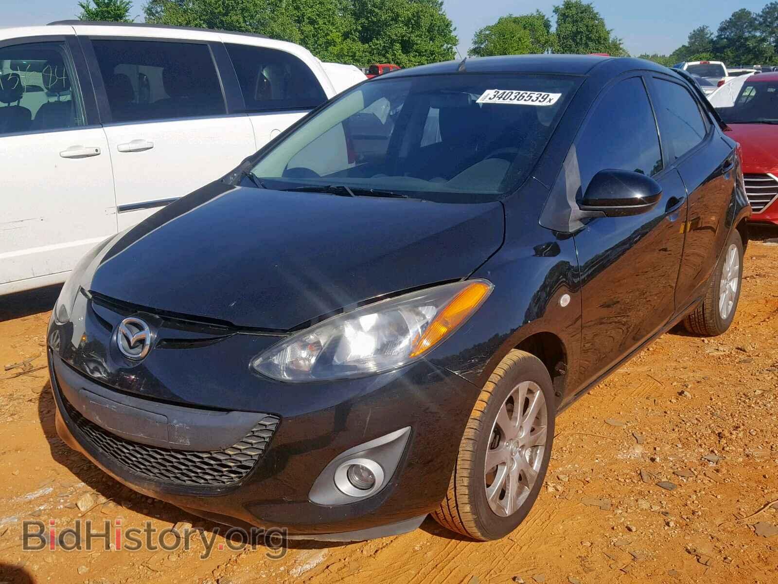 2011 MAZDA 2 - VIN: JM1DE1HYXB0112150 - Фото 2