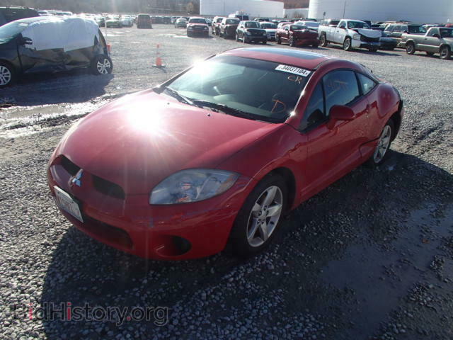 2006 MITSUBISHI ECLIPSE - VIN: 4A3AK24F36E042132 - Фото 2