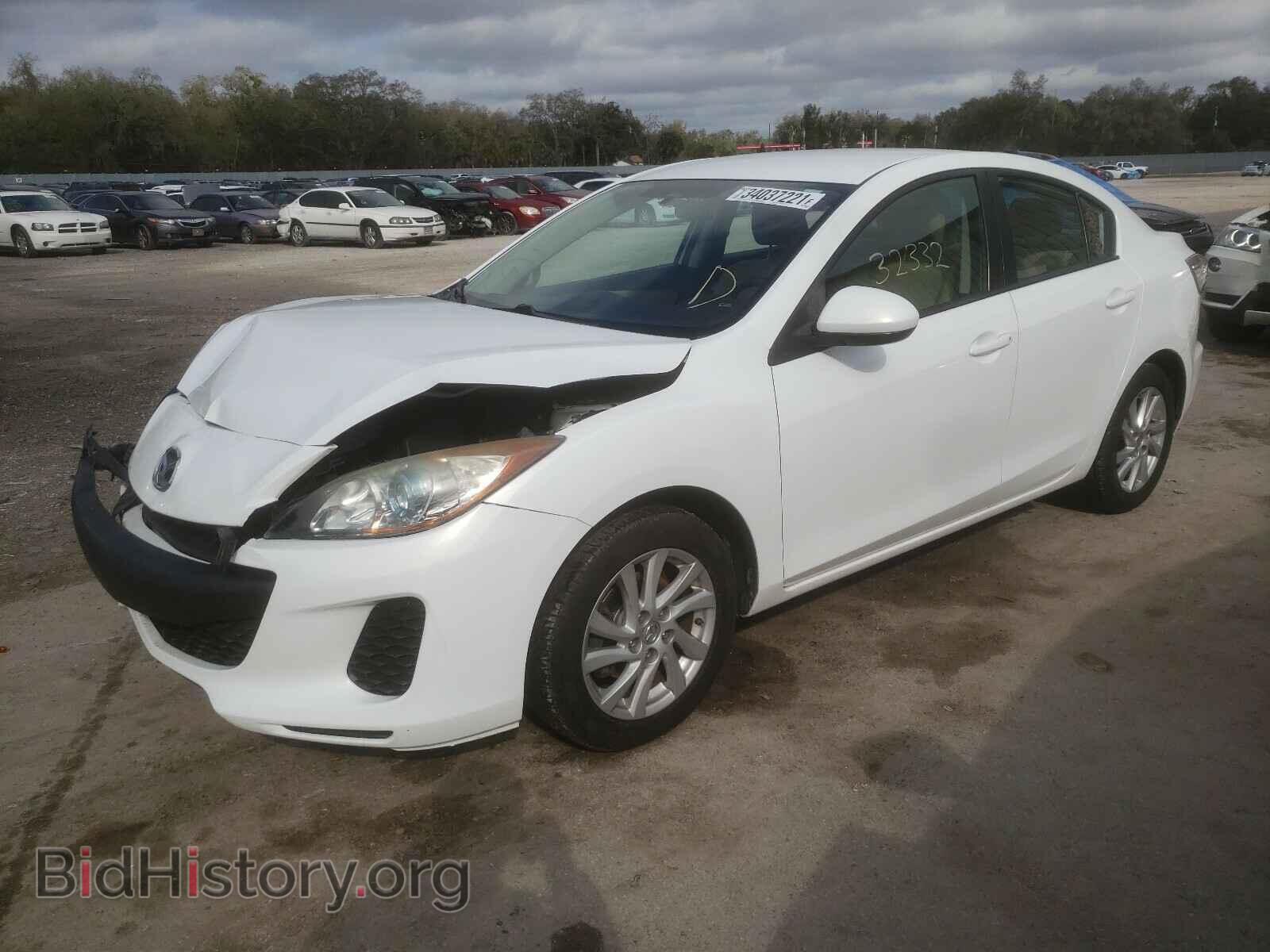 2012 MAZDA 3 - VIN: JM1BL1V87C1568457 - Фото 2
