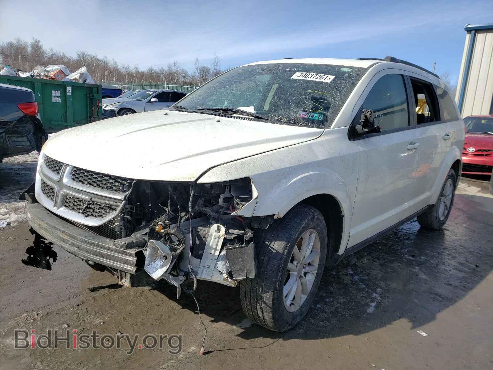 2014 DODGE JOURNEY - VIN: 3C4PDCBG4ET250527 - Фото 2