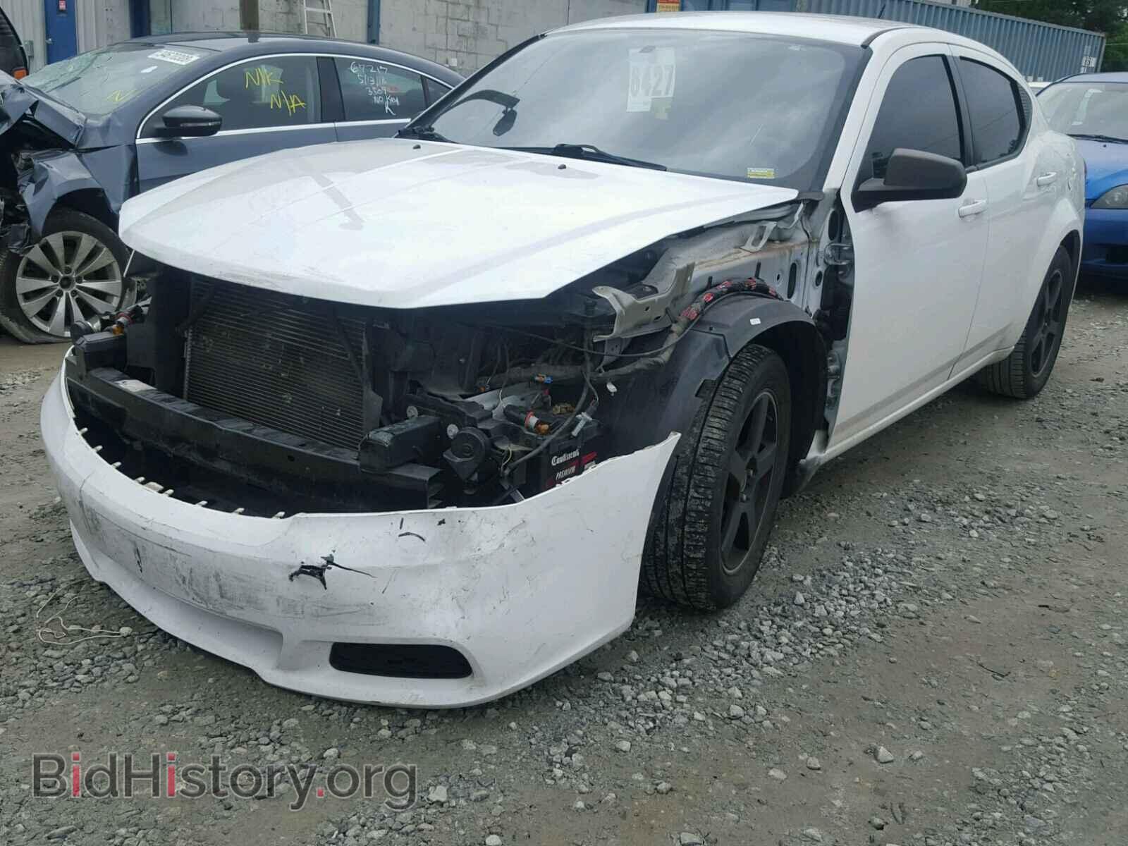 2012 DODGE AVENGER - VIN: 1C3CDZAB2CN221469 - Фото 2