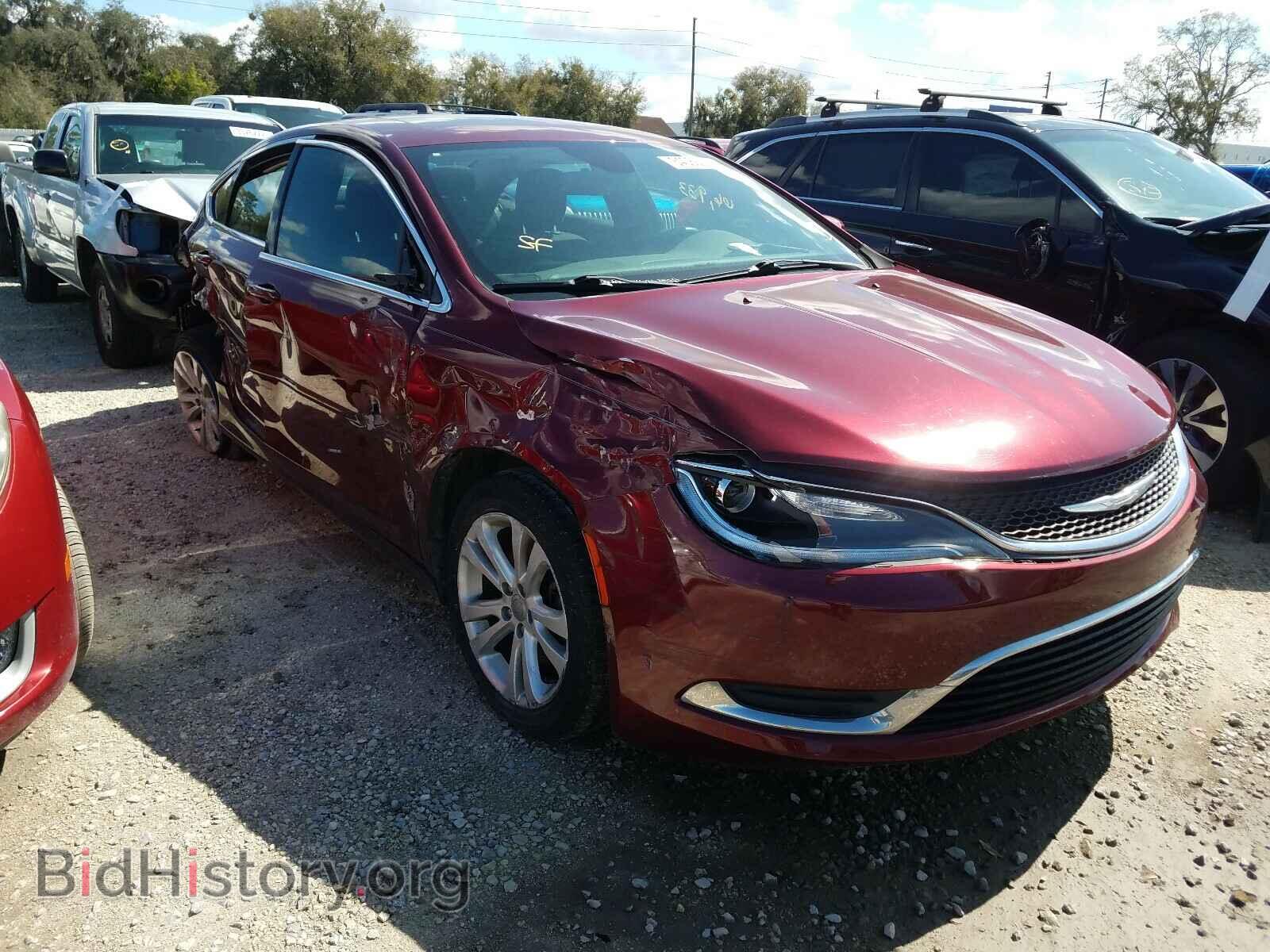 Фотография 1C3CCCAB6FN609339 - CHRYSLER 200 2015