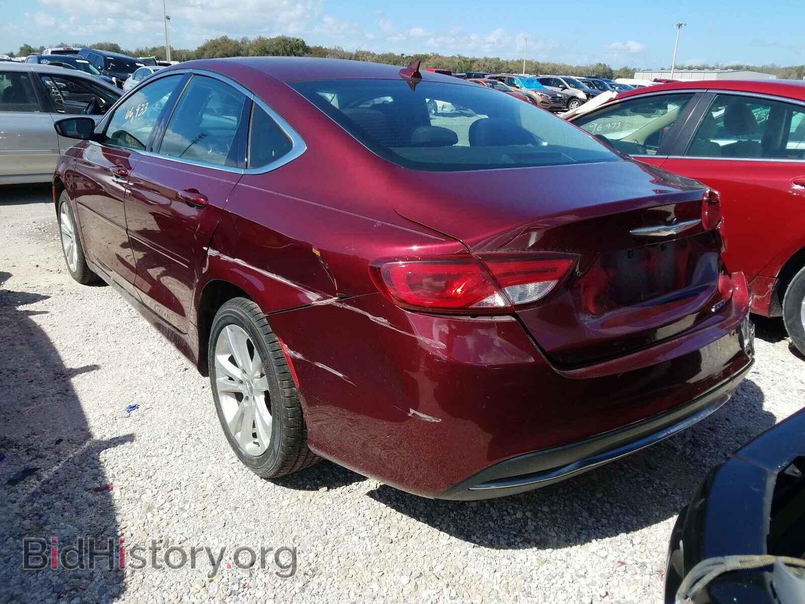 2015 CHRYSLER 200 - VIN: 1C3CCCAB6FN609339 - Фото 3