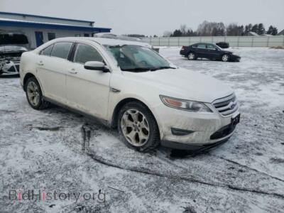 2011 Ford TAURUS Taurus SEL, white — VIN 1FAHP2EW7BG167673, Copart