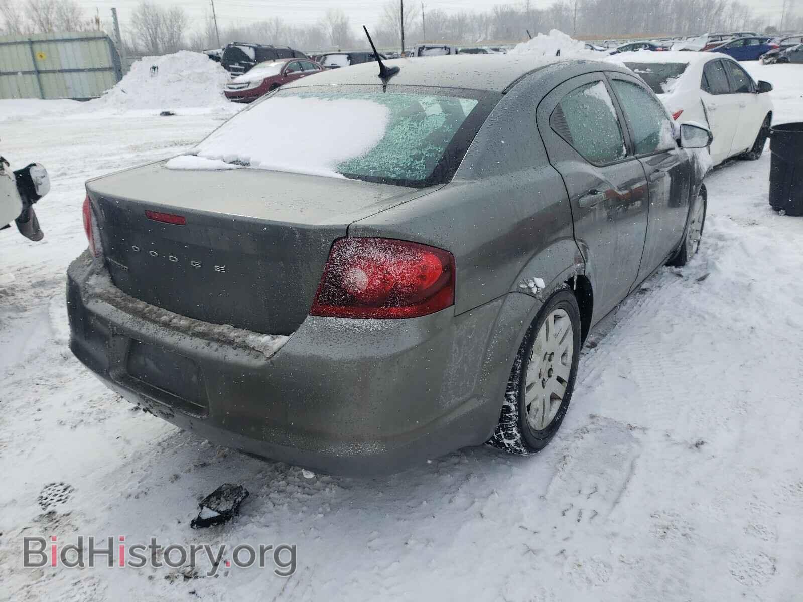 2013 DODGE AVENGER - VIN: 1C3CDZAB8DN631288 - Фото 4