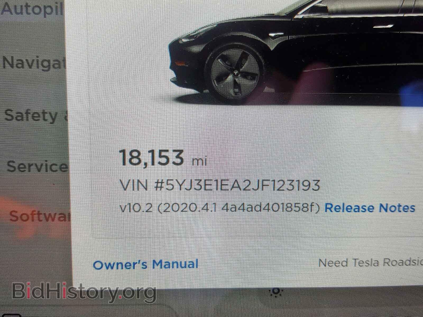 2018 TESLA MODEL 3 - VIN: 5YJ3E1EA2JF123193 - Photo 8