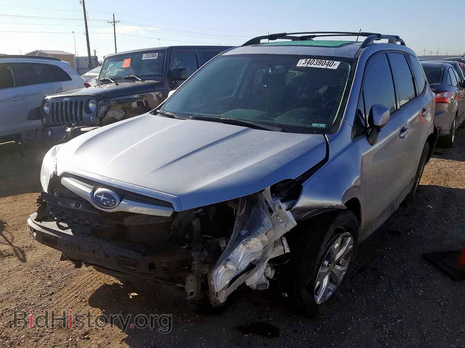 2014 SUBARU FORESTER - VIN: JF2SJAEC0EH481912 - Фото 2