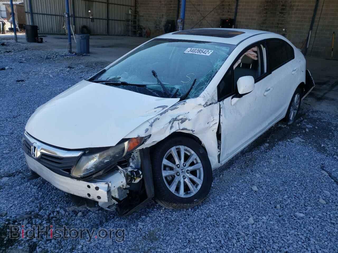 2012 HONDA CIVIC - VIN: 2HGFB2F8XCH575723 - Фото 2