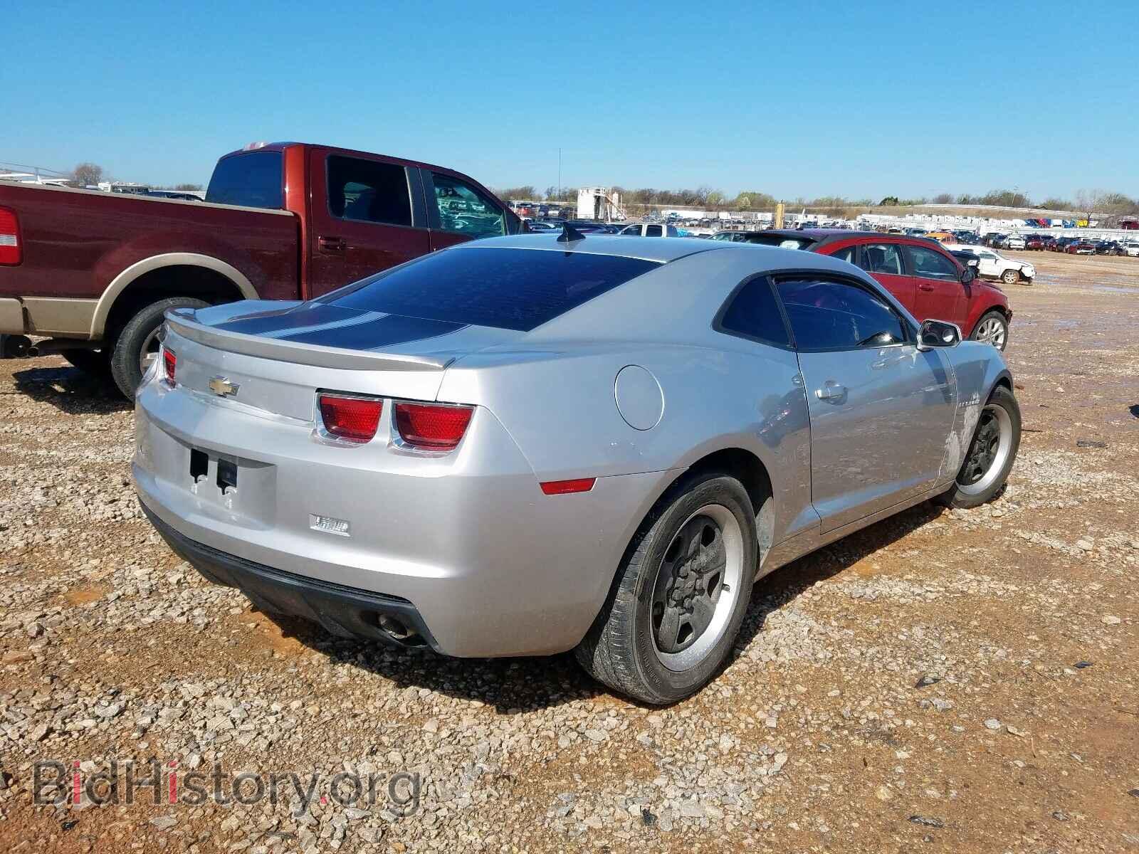 2012 CHEVROLET CAMARO - VIN: 2G1FA1E37C9170715 - Фото 4