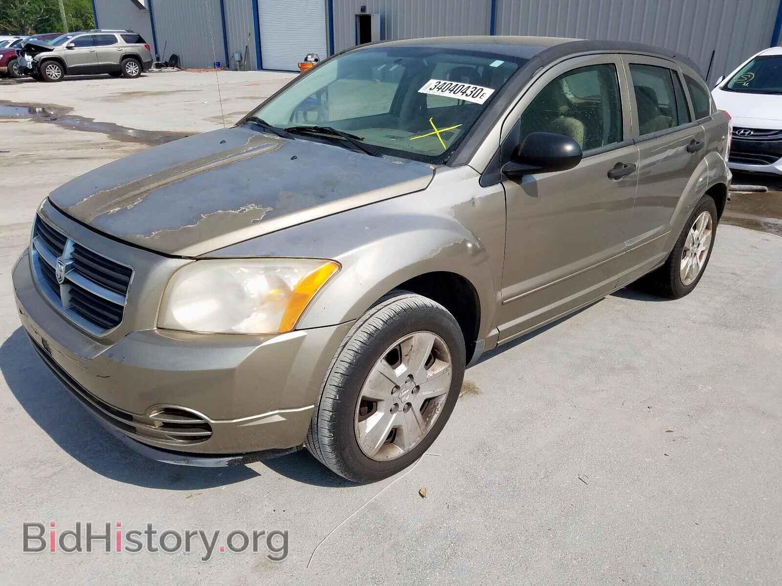 2007 DODGE CALIBER - VIN: 1B3HB48BX7D380107 - Фото 2
