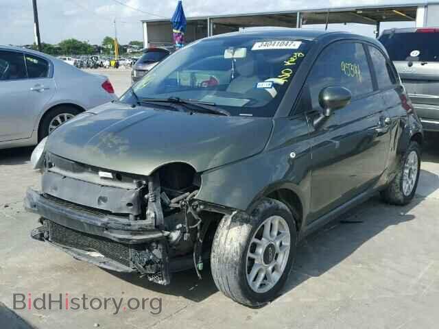 2012 FIAT 500 - VIN: 3C3CFFAR9CT183793 - Фото 2
