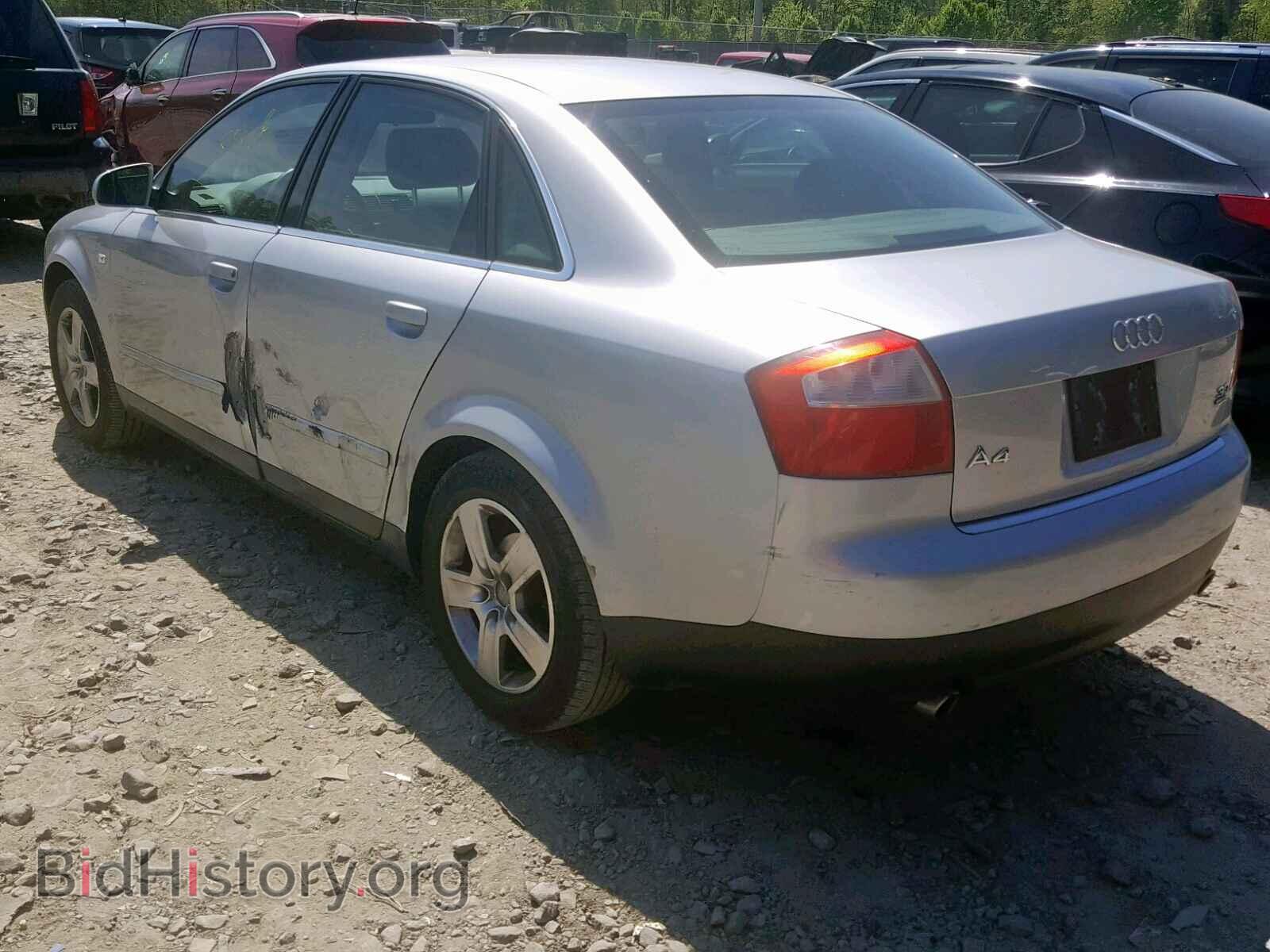 2002 AUDI A4 - VIN: WAULT58E42A129855 - Фото 3