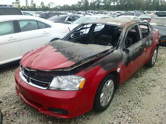 2014 DODGE AVENGER - VIN: 1C3CDZAB4EN118928 - Фото 2