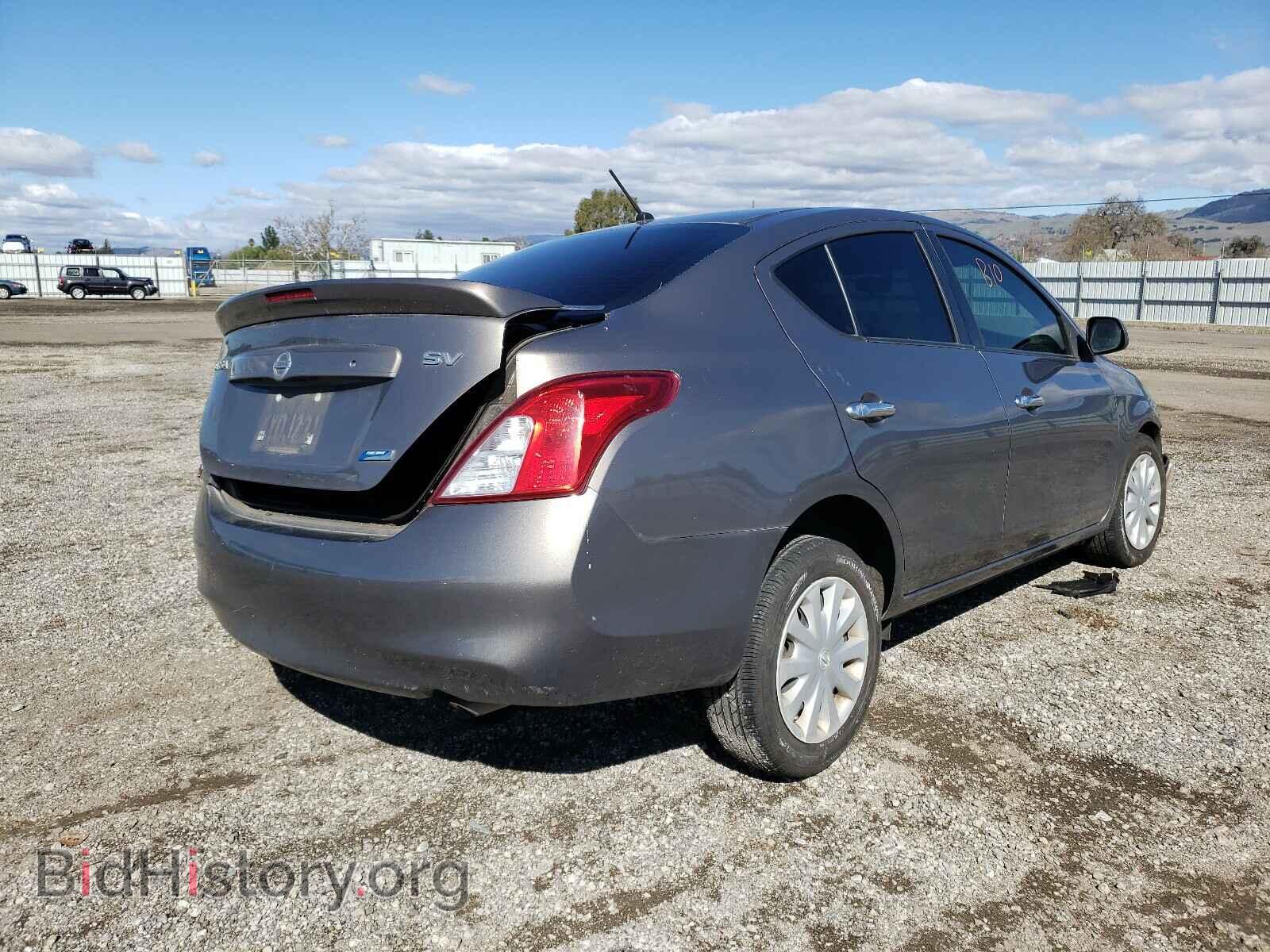 2013 NISSAN VERSA - VIN: 3N1CN7AP0DL835367 - Фото 4