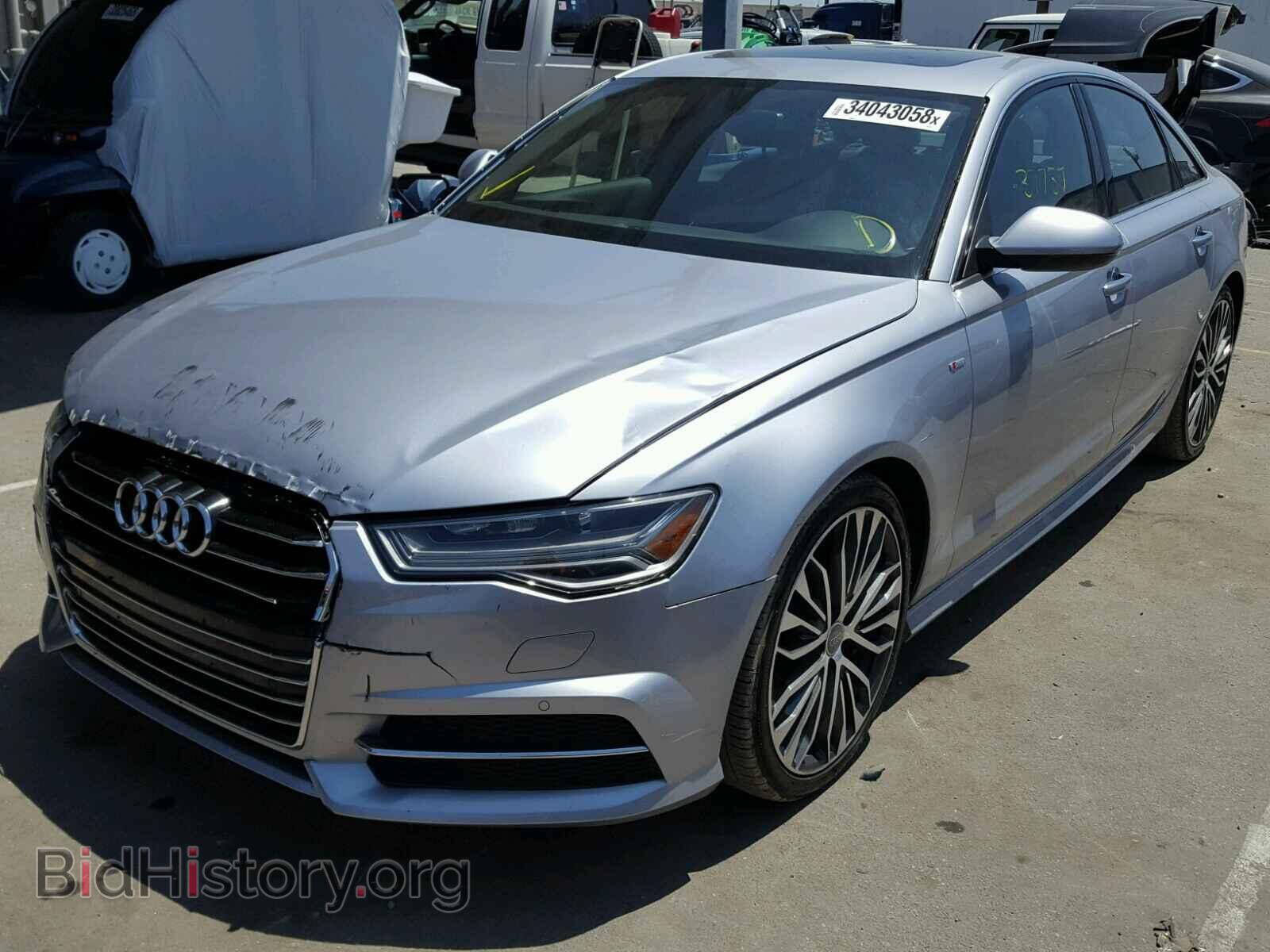 2016 AUDI A6 - VIN: WAUGFAFC9GN050703 - Фото 2