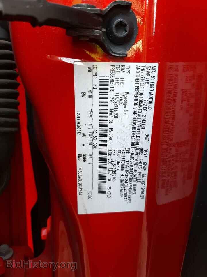 2012 FORD FOCUS - VIN: 1FAHP3F24CL278921 - Фото 10