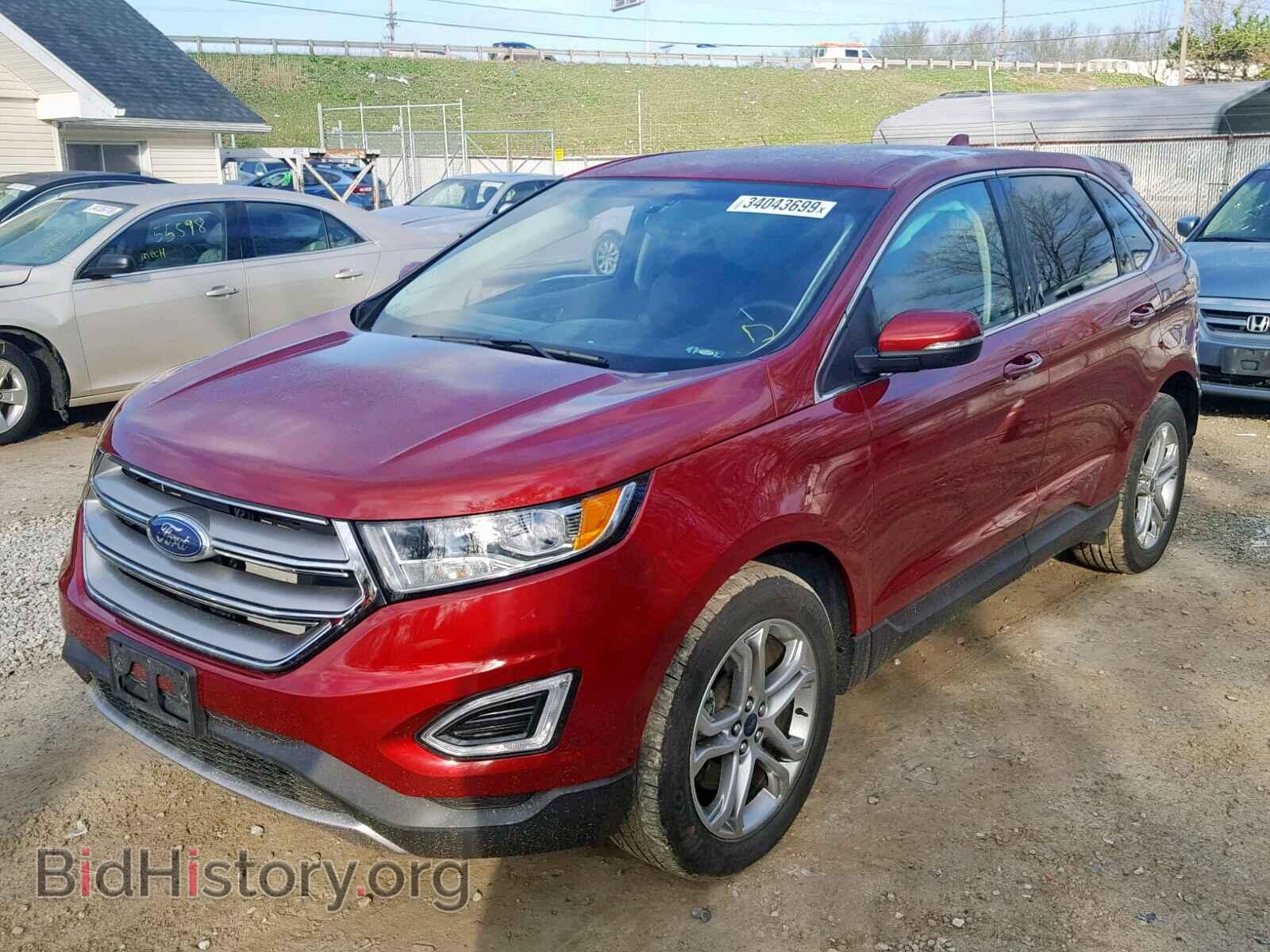 2015 FORD EDGE TITAN - VIN: 2FMTK4K84FBB71645 - Фото 2