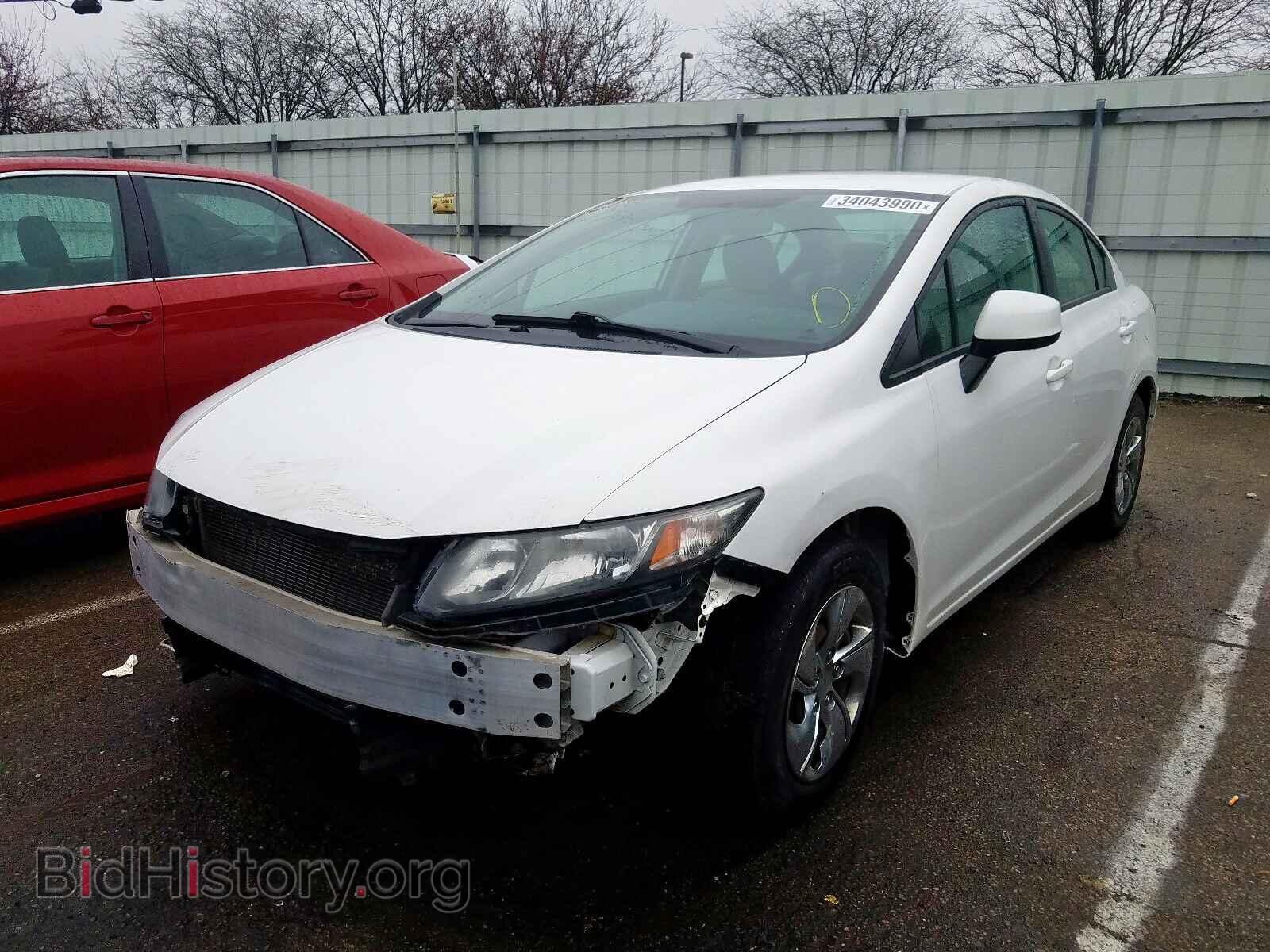 2013 HONDA CIVIC - VIN: 19XFB2F50DE007143 - Фото 2