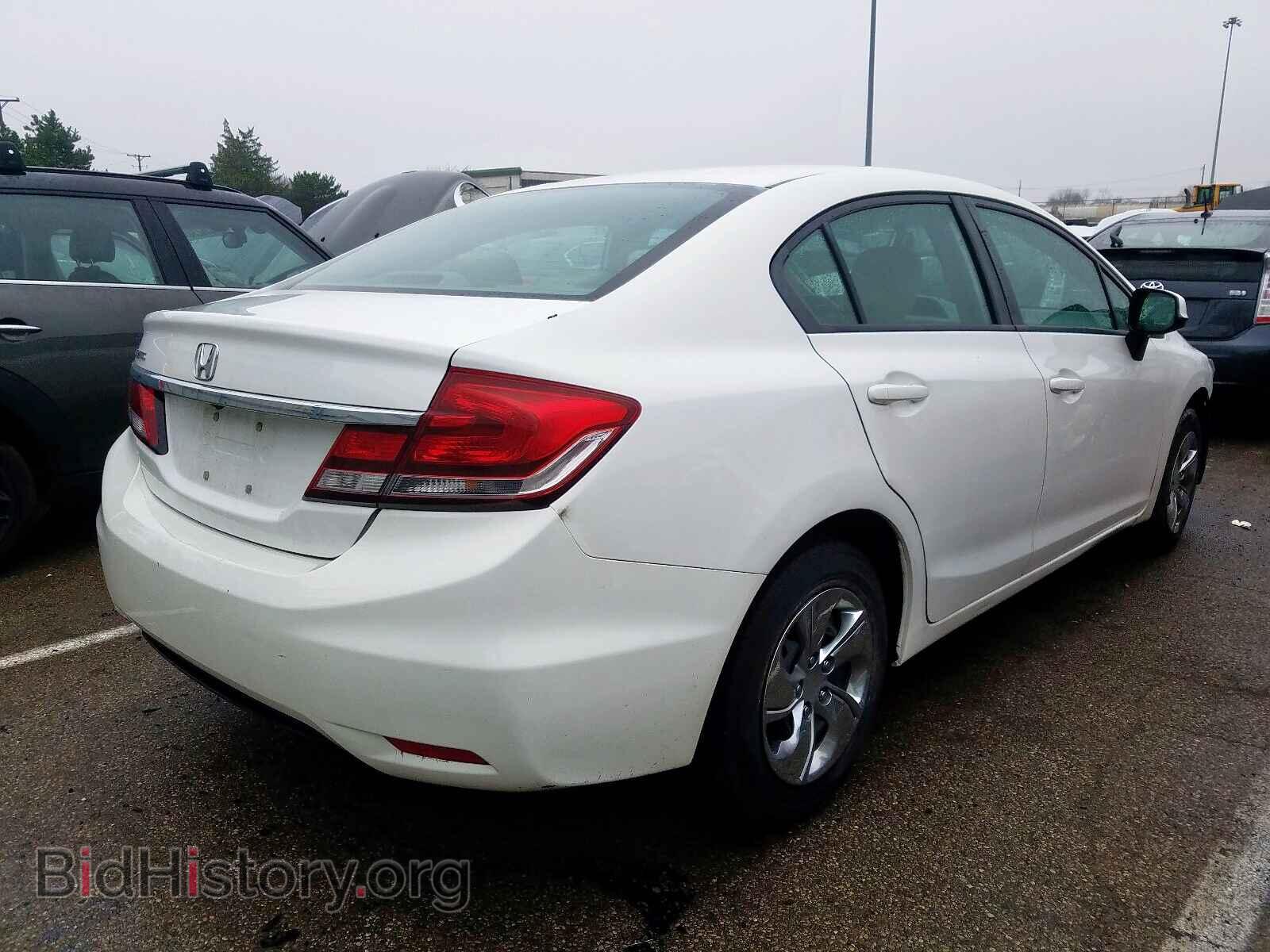 2013 HONDA CIVIC - VIN: 19XFB2F50DE007143 - Фото 4