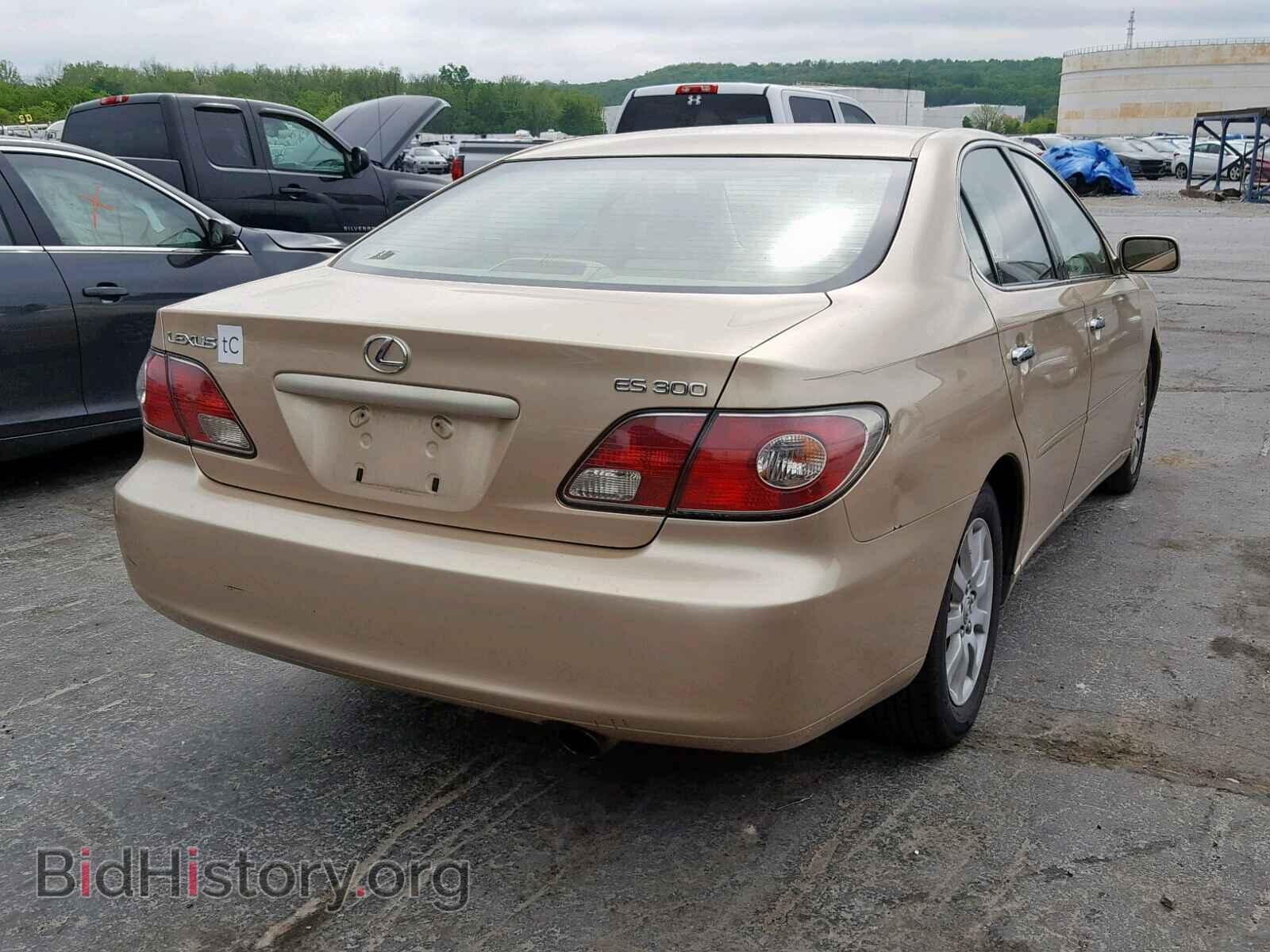 2003 LEXUS ES300 - VIN: JTHBF30G035039277 - Фото 4