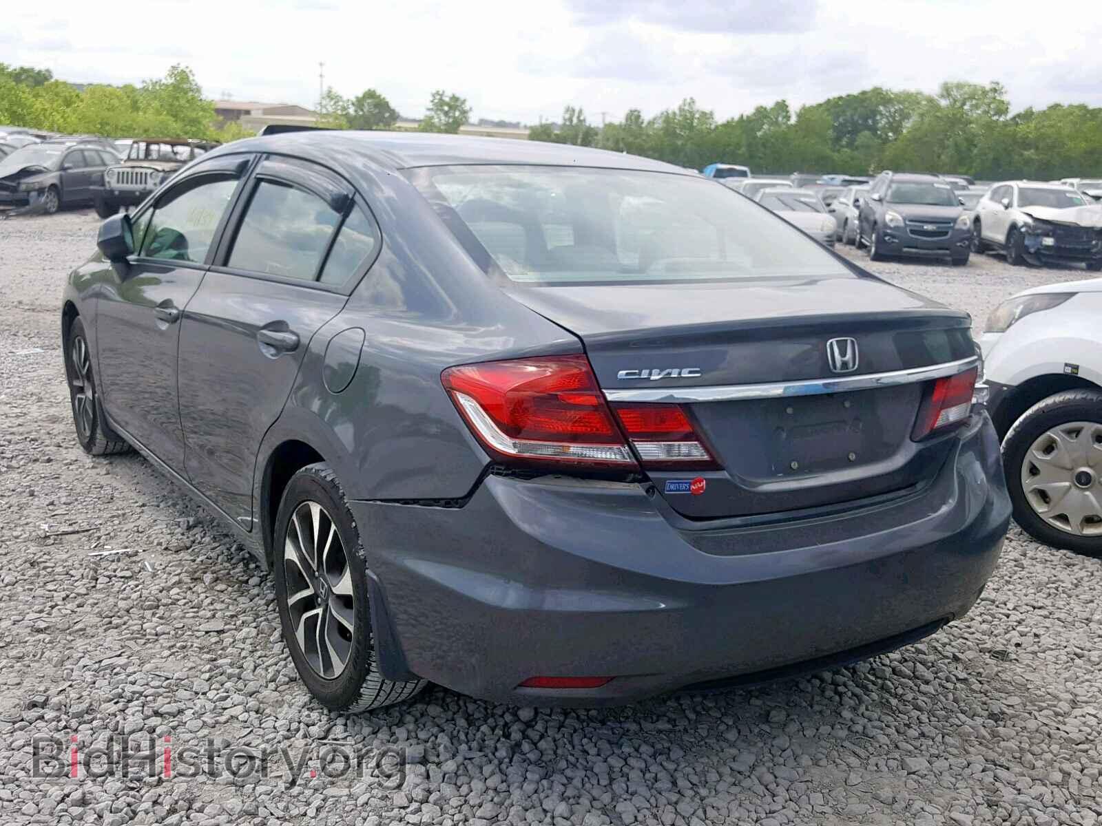 2013 HONDA CIVIC - VIN: 2HGFB2F87DH502536 - Фото 3