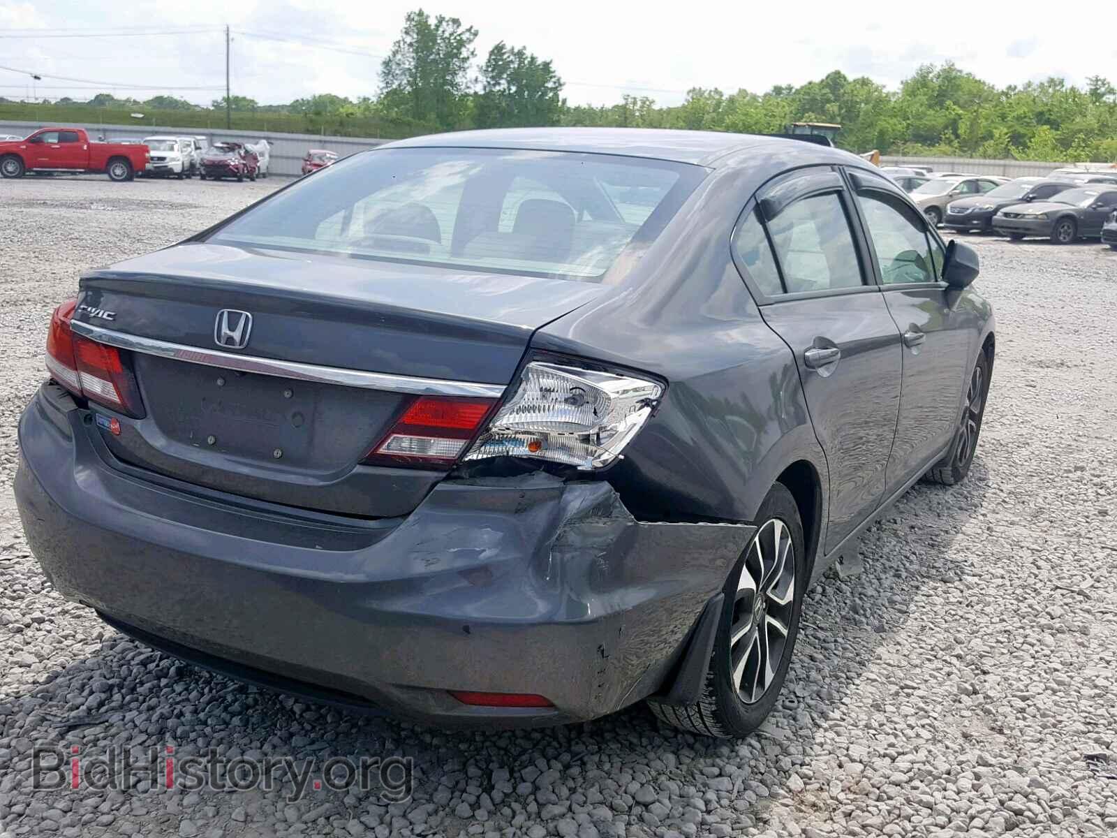 2013 HONDA CIVIC - VIN: 2HGFB2F87DH502536 - Фото 4