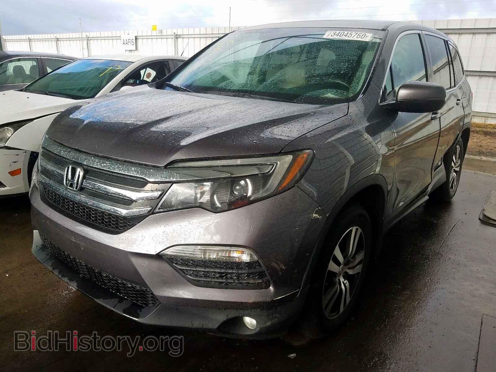 2016 HONDA PILOT - VIN: 5FNYF5H59GB021388 - Фото 2