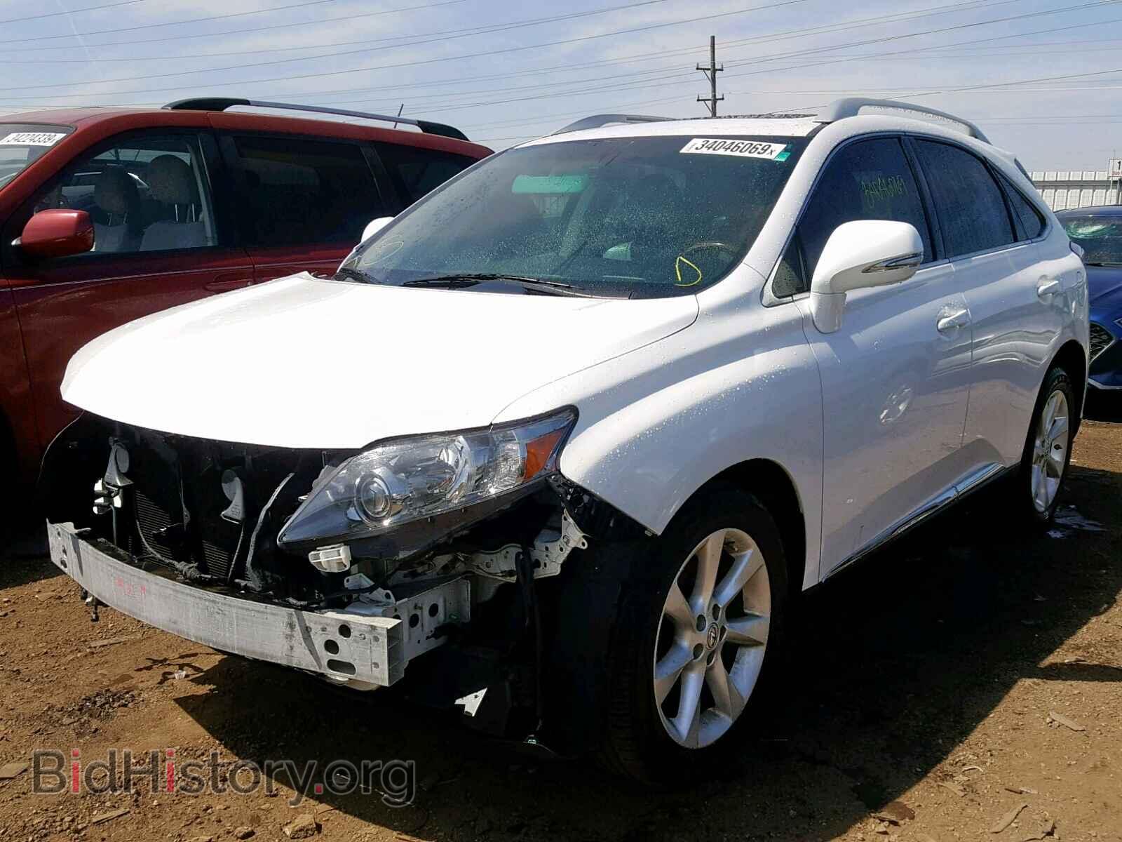2012 LEXUS RX 350 - VIN: 2T2BK1BA1CC124735 - Фото 2