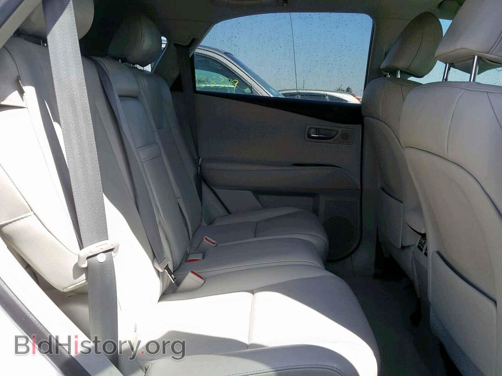 2012 LEXUS RX 350 - VIN: 2T2BK1BA1CC124735 - Фото 6