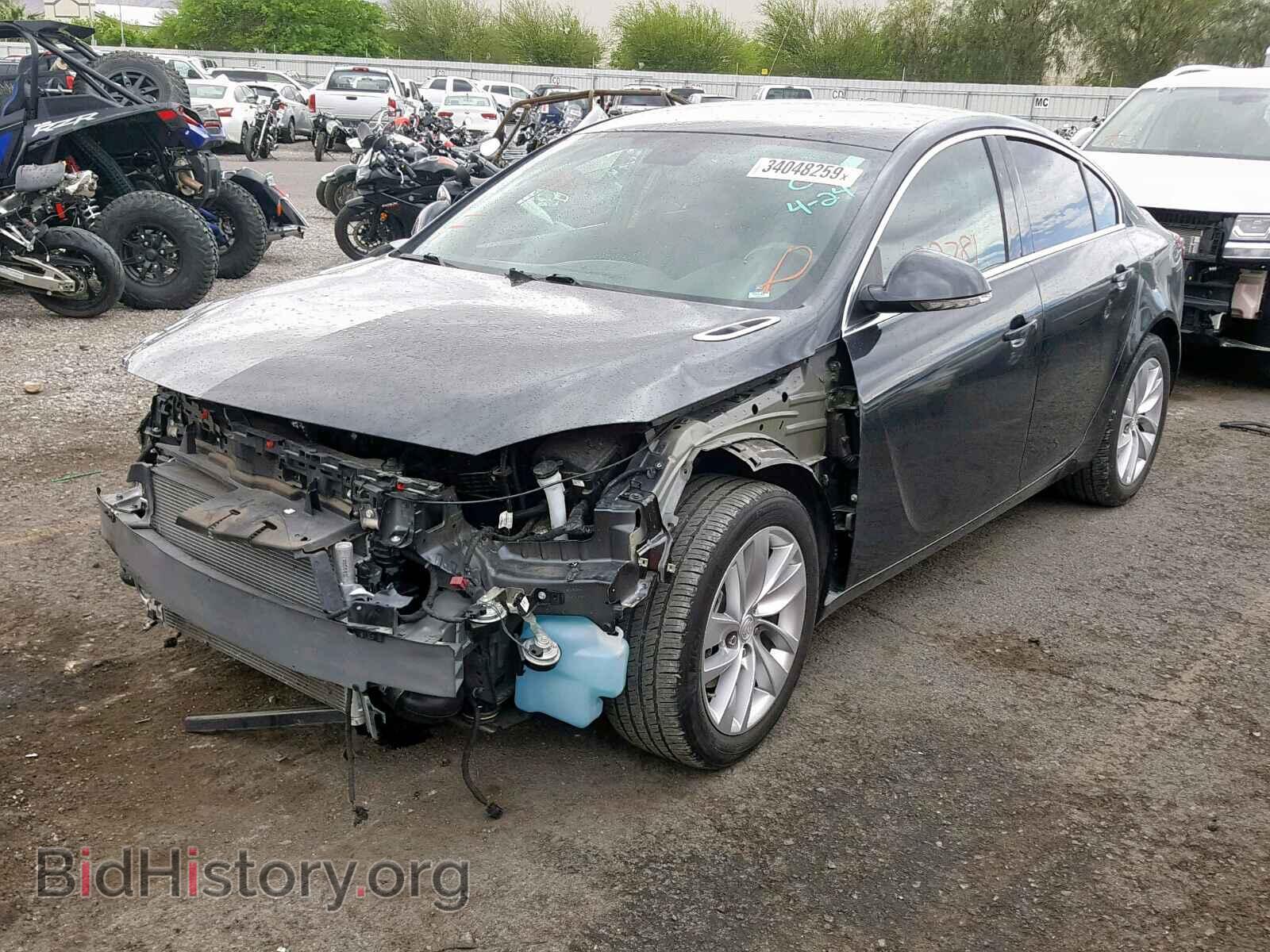 2014 BUICK REGAL - VIN: 2G4GK5EX7E9274347 - Фото 2