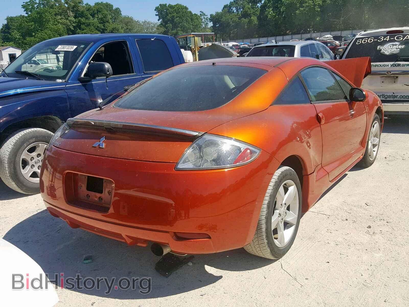 2007 MITSUBISHI ECLIPSE - VIN: 4A3AK24F47E039225 - Фото 4