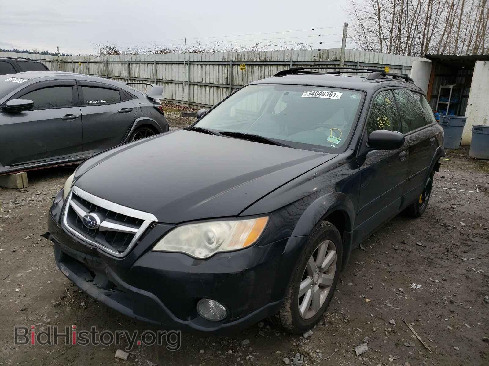2009 SUBARU OUTBACK - VIN: 4S4BP61C097343035 - Фото 2