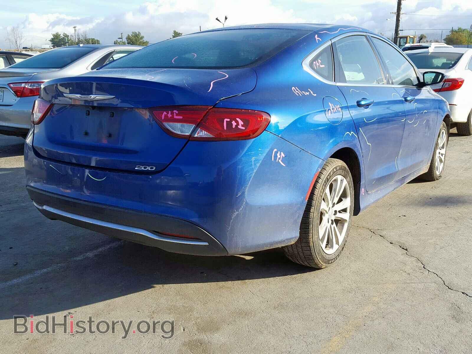 2015 CHRYSLER 200 - VIN: 1C3CCCAB2FN651930 - Photo 4