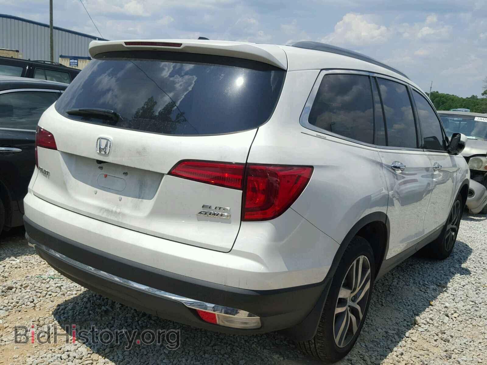 2017 HONDA PILOT ELIT - VIN: 5FNYF6H08HB079147 - Photo 4