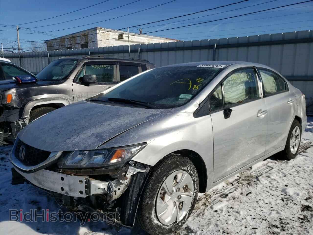 2015 HONDA CIVIC - VIN: 19XFB2F57FE221663 - Фото 2
