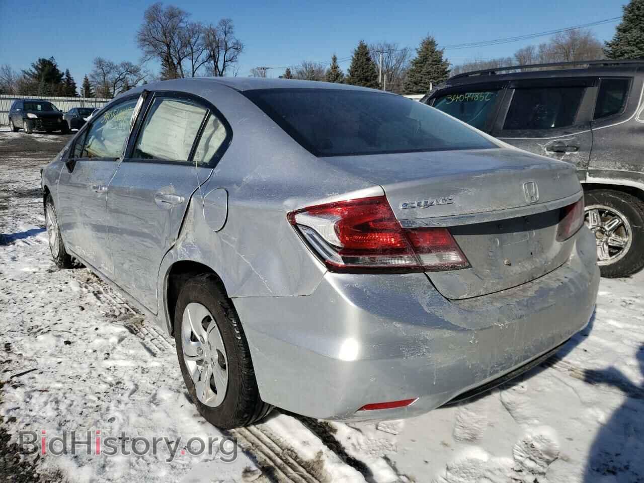 2015 HONDA CIVIC - VIN: 19XFB2F57FE221663 - Фото 3