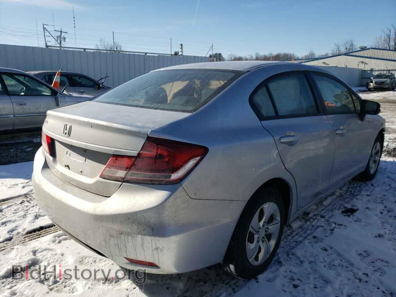 2015 HONDA CIVIC - VIN: 19XFB2F57FE221663 - Фото 4