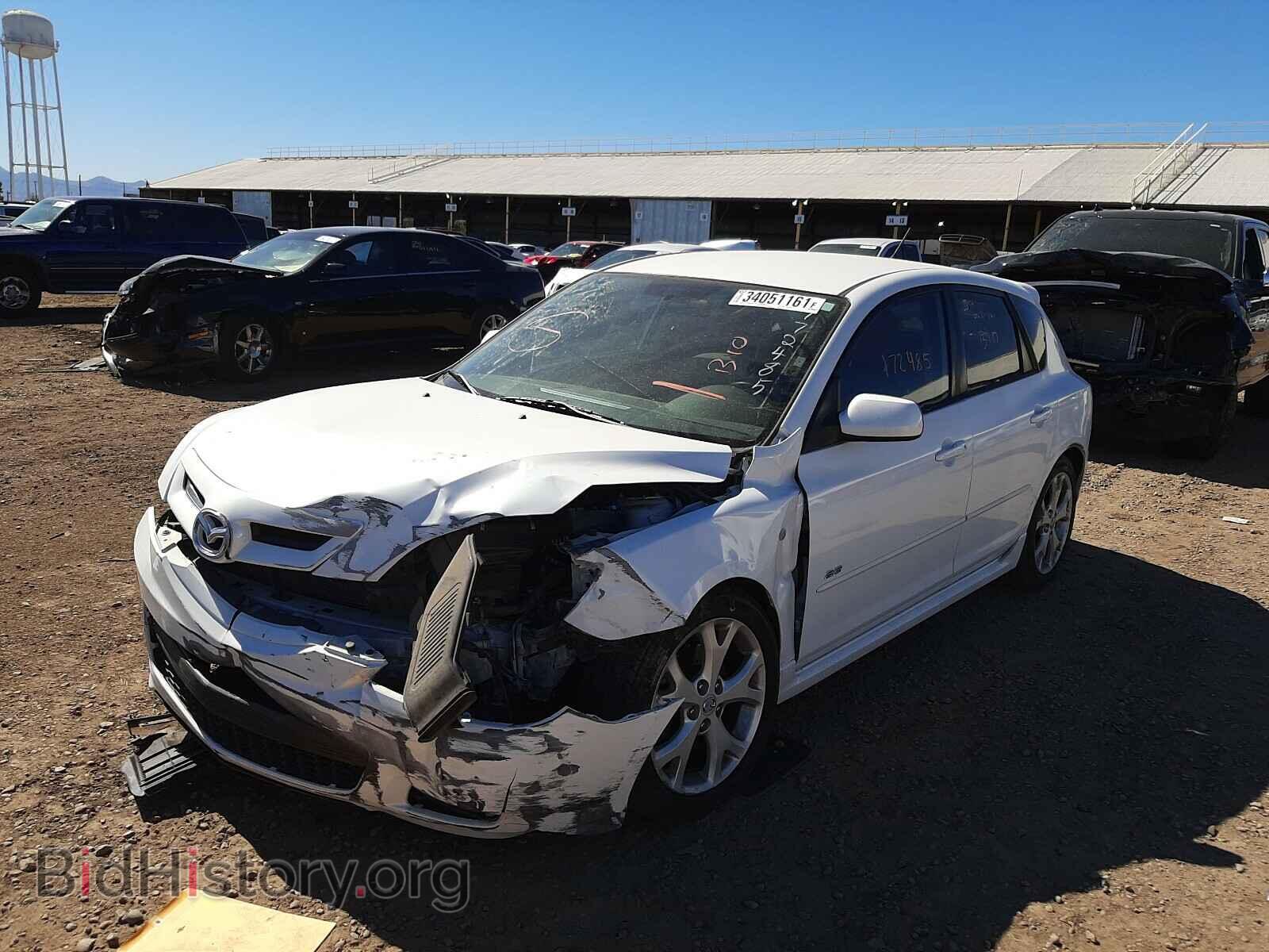 2008 MAZDA 3 - VIN: JM1BK343081133839 - Фото 2