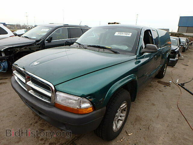 2004 DODGE DAKOTA - VIN: 1D7GL12K54S579495 - Фото 2